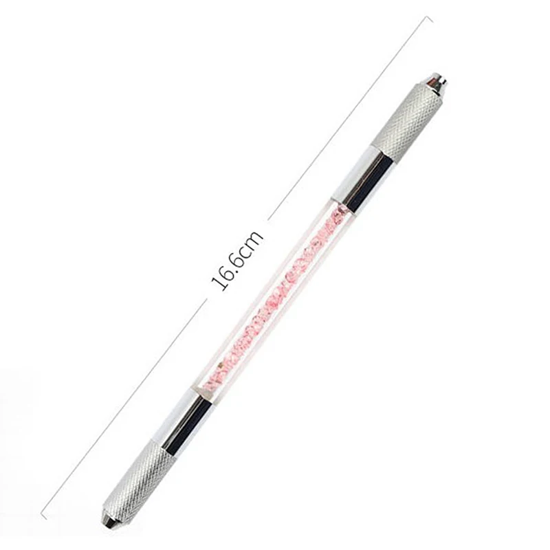 

5PCS Microblading Pen Double-headed Crystal Acrylic Tattoo Manual Pen Permanent
