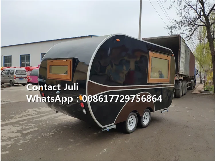 Мобильный автофургон для гамбургеров/мороженого/хот догов из нержавеющей стали