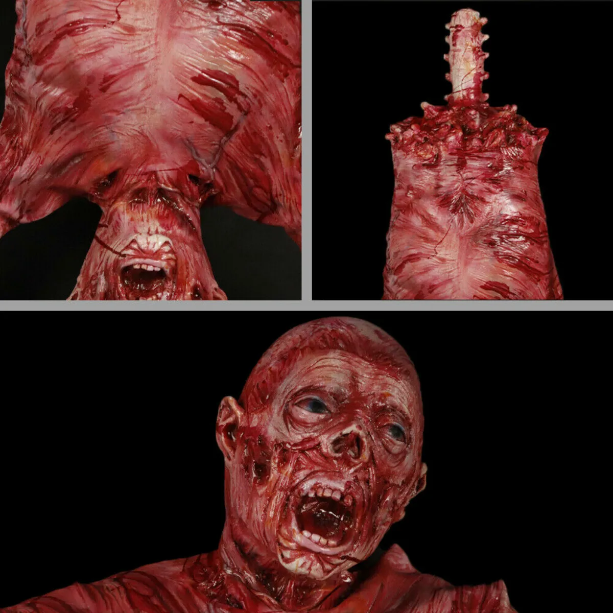 

Halloween Props Latex Soft Hanging Ghost Props Bloody Body Scary Horror Props Halloween Decoration Props Party DIY Ornaments