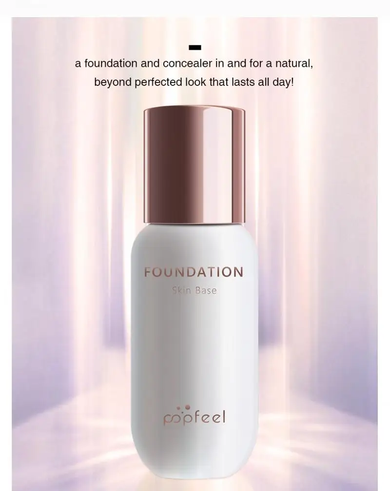 30 мл меняющий цвет тональный крем жидкий стойкий Осветляющий натуральный Румяна