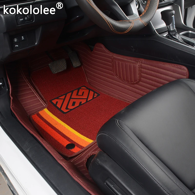 Напольные коврики kokolee для Geely все модели Emgrand EC7 GS GL GT EC8 GC9 X7 FE1 GX7 SC6 SX7 GX2