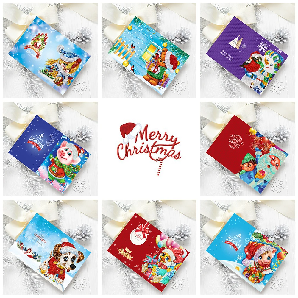 5D алмазная живопись особой формы вышивка крестиком поздравительная открытка