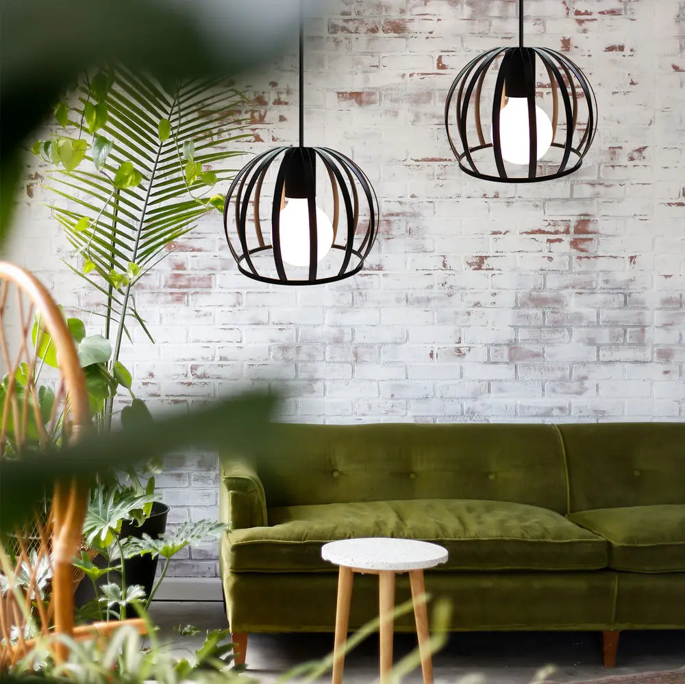 

Vintage Loft Industrial Iron Pendant Lights E27 LED Hanging Lamp for Home Living Room Bedroom Kitchen Decor Luminaire Suspendu