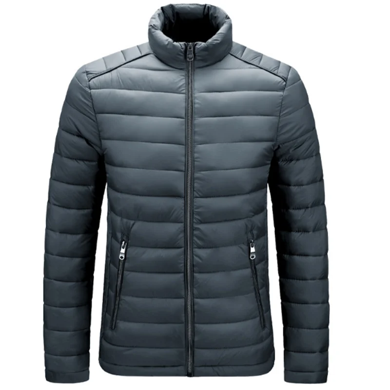 Мужская куртка, из тонкого хлопка, повседневная, зимняя, 2020 от AliExpress WW