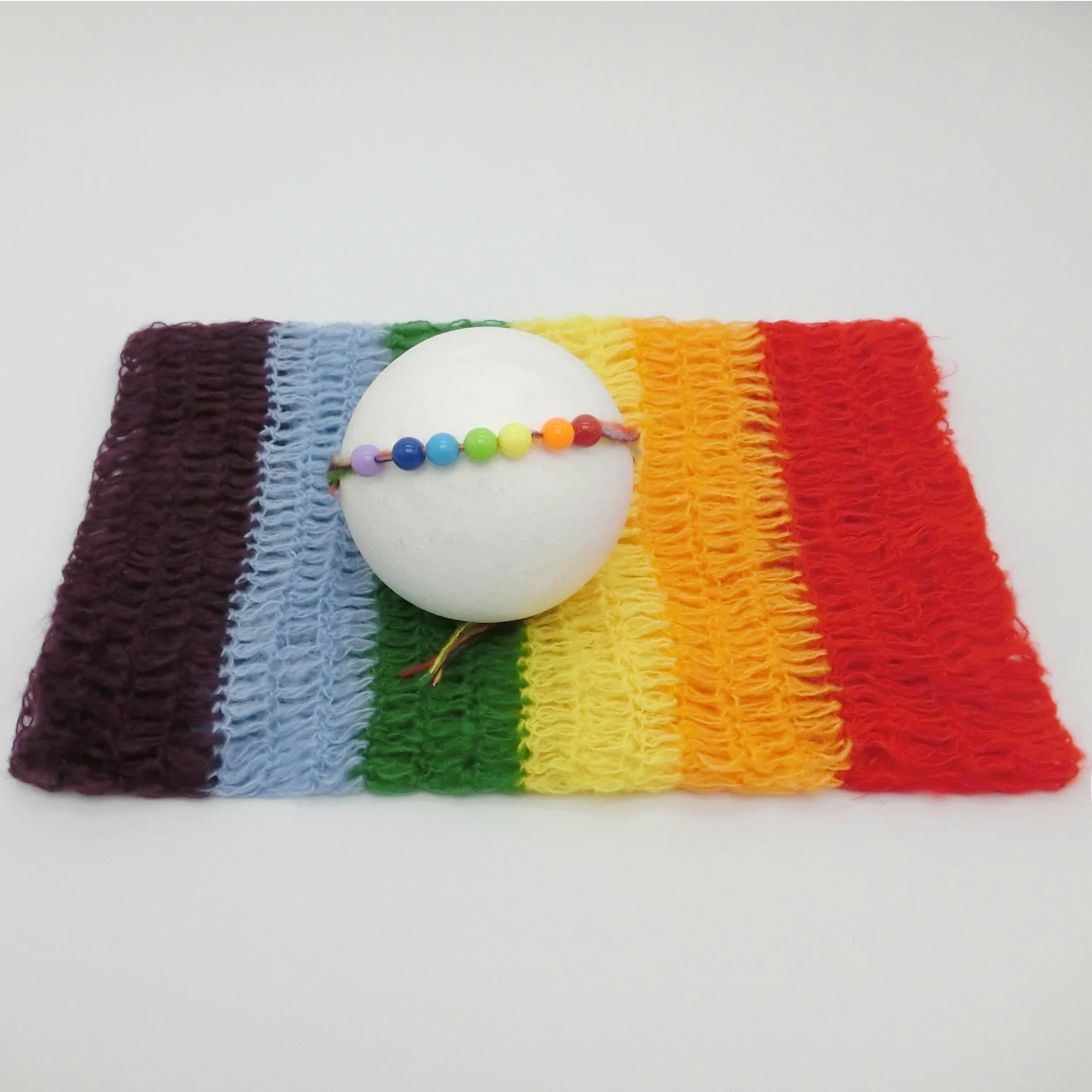 Реквизит для фотосессии новорожденных радужные шапки Детский Пеленальный