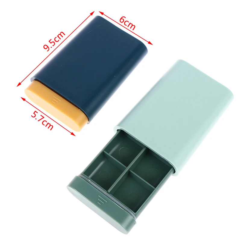 

1PC Portable Nordic Style Pill Box Tablet Pillbox Dispenser Medicine Boxes Dispensing Medical Kit Organizer