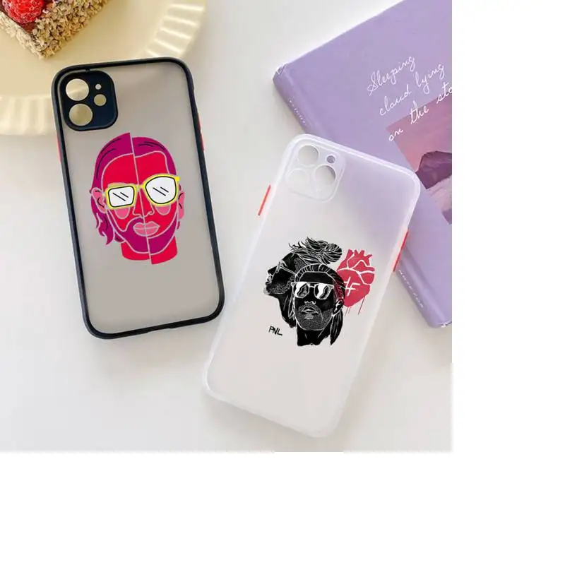

PNL Rapper Rapper group Phone Case Clear matte transparent For white iPhone 7 8 x xs xr 11 12 pro plus max mini Funda