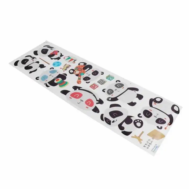 Наклейка на стену в детскую комнату наклейка сделай сам Мультяшные панды