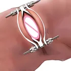 Металлический зажим для губ стимулятор для клитора Секс-зажим вагинальный расширитель BDSM бондаж игра для пытки зажим для сосков эротическая секс-игрушка для женщин