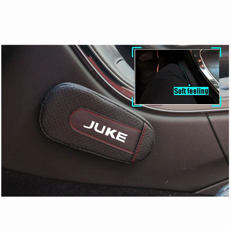 Nissan Juke için şık ve rahat bacak yastık dizlik kol dayama pedi iç araba aksesuarları