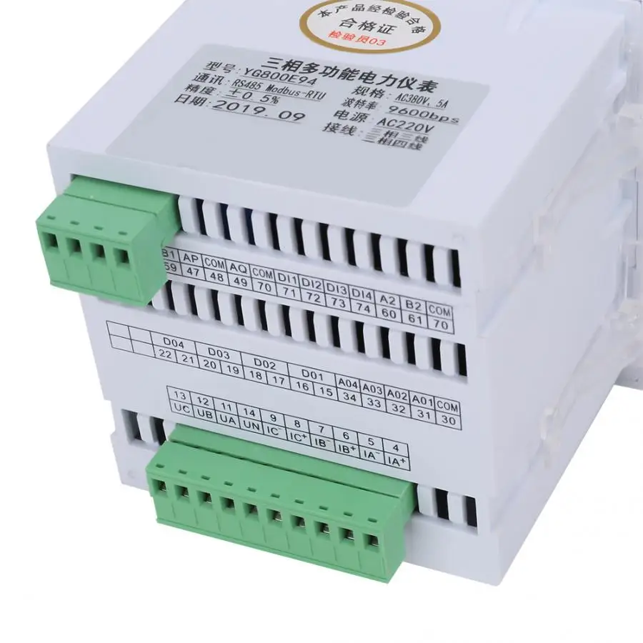 40 65Hz AC220V измеритель мощности Цифровой светодиодный напряжения электроэнергии