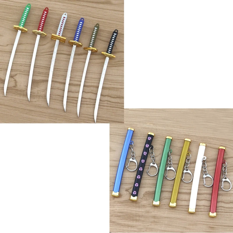 Мини-аниме игрушка для косплея металлическая подвесные брелоки оружие убийца