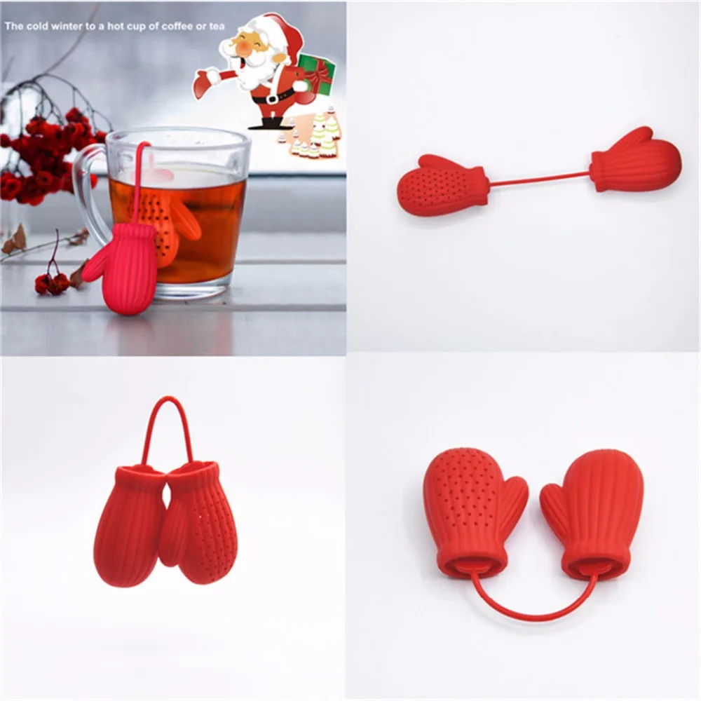 Перчатки чайная чашка ситечко силикагель приспособление для фильтровки фильтры