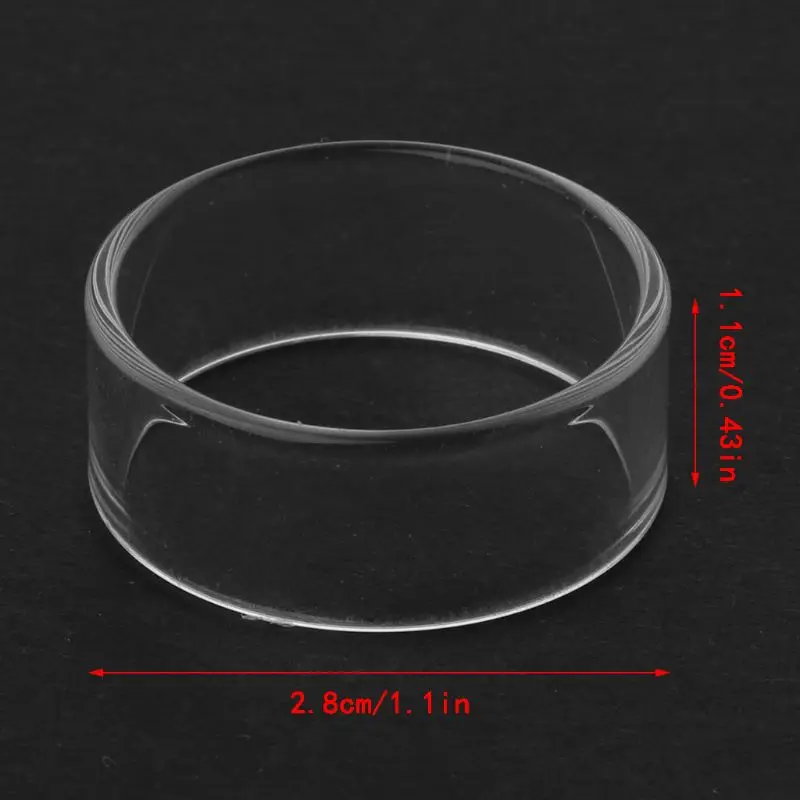 

Pyrex Glass Tube Transparent Clear Color Glass Tank for Freemax Cascade Baby SE Y1AA