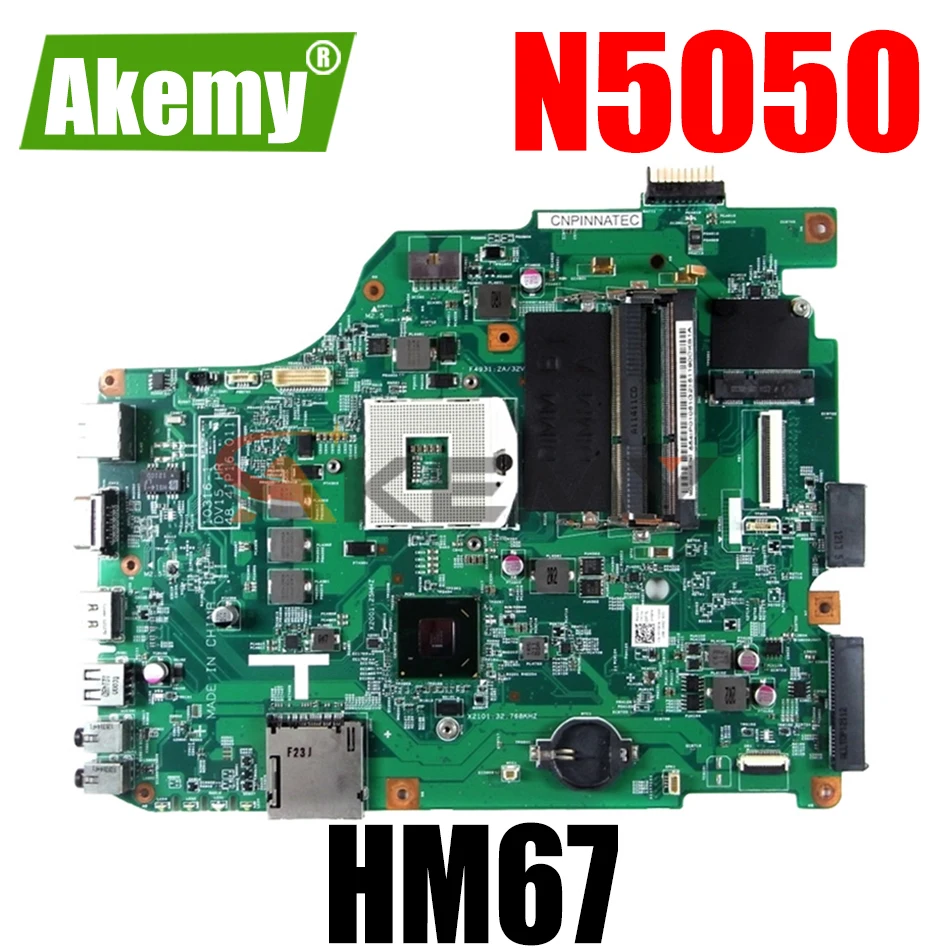 Оригинальная материнская плата для ноутбука DELL Inspiron N5050 0FP8FN 10316-1 DV15 MB 48 4ip16. 011 HM67 |