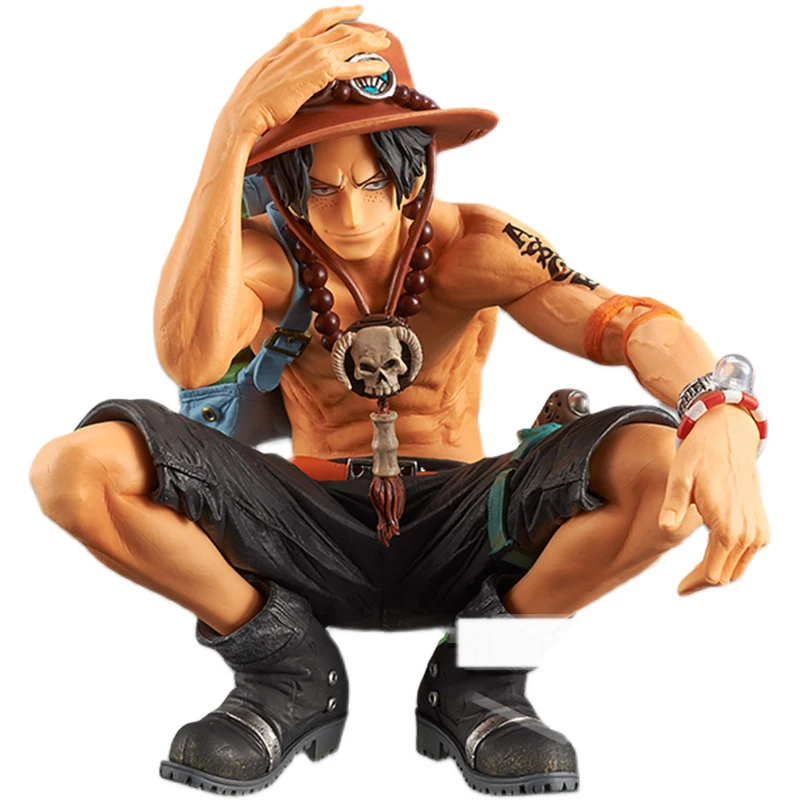 

16 CM Anime Figuur Enl Stuk Action Figure Ace Pvc Fire Devil Fruit Enl Stuk Anime Collectable Model Speelgoed Een stuk Ace