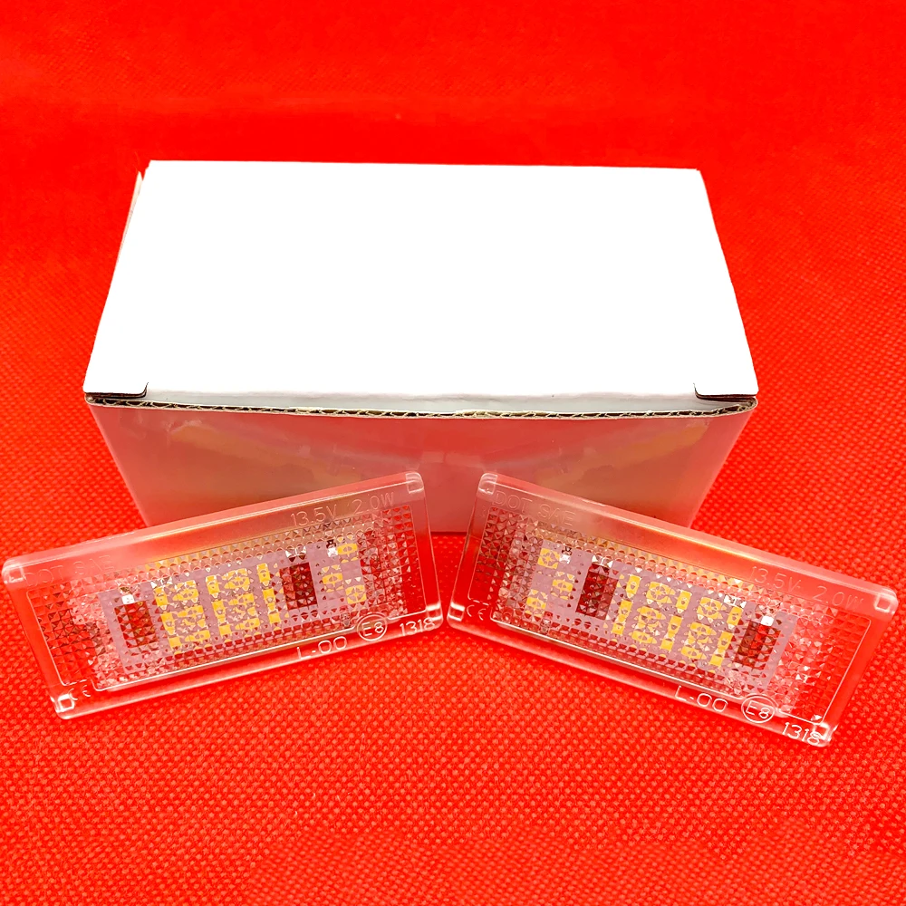 

Plate Holder Lamp No Error For BMW 3 Series Sedan/Touring/Estate/Compact E46 4D 1998-2003 License Plate Light Led Number