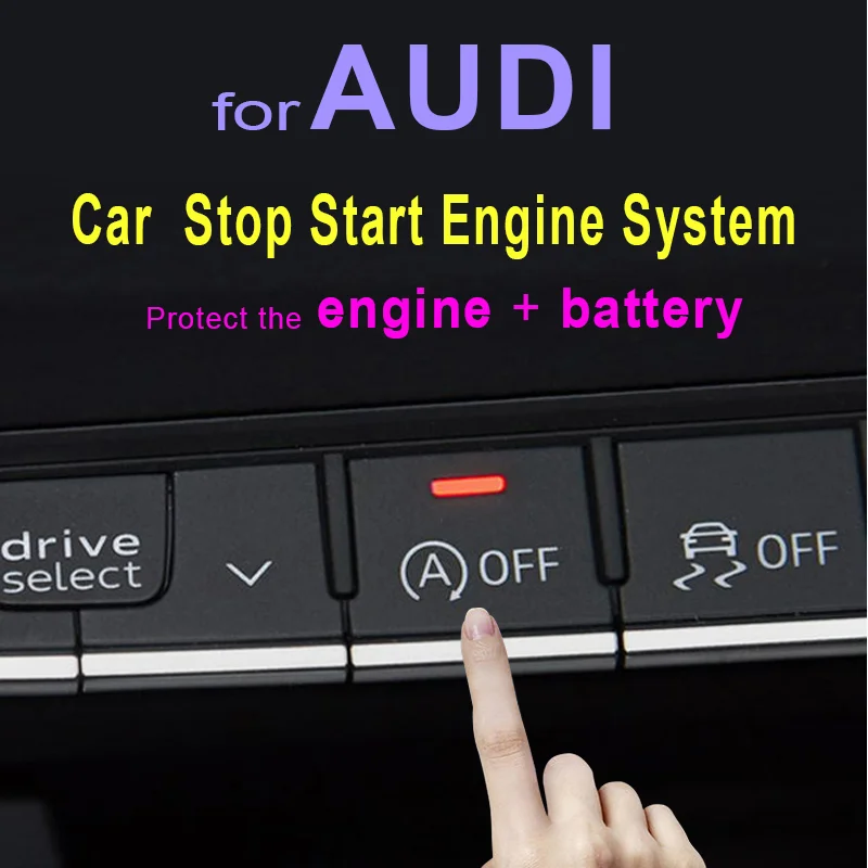 

Car Automatic Stop Start Engine System Eliminator Control Sensor Plug Stop Canceller For Audi A4 B9 A5 B9 A3 8V Q5 FY Q3 F3 Q2