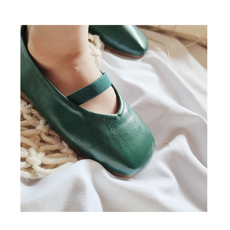 

2020 new spring lovely temperament children's Korean single shoes girl's grandma shoes girl birthday gift