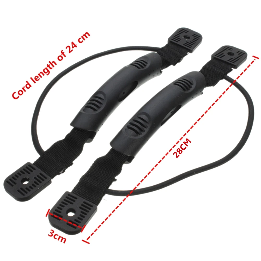 

1 Pair Lightweight 280mm Canoe Kayak Boat Carry Handles Hand Grip Accessories