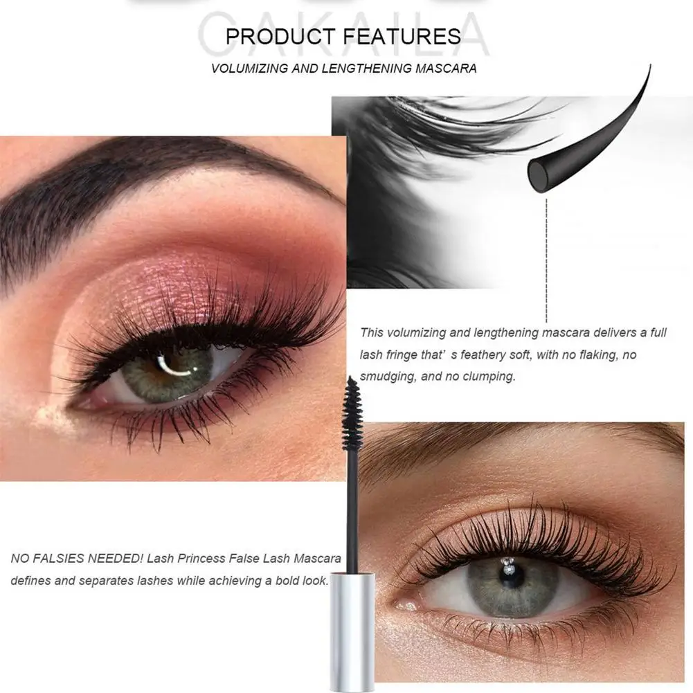 

Waterproof Lash Mascara Long Lasting Mascara For Eye MakeupLengthening Black Lash Eyelash Extension Beauty Eye Lashes Brush