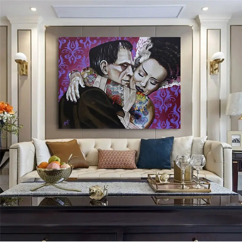 Плакат на холсте с изображением знаменитой женщины картина без рамки плакат и