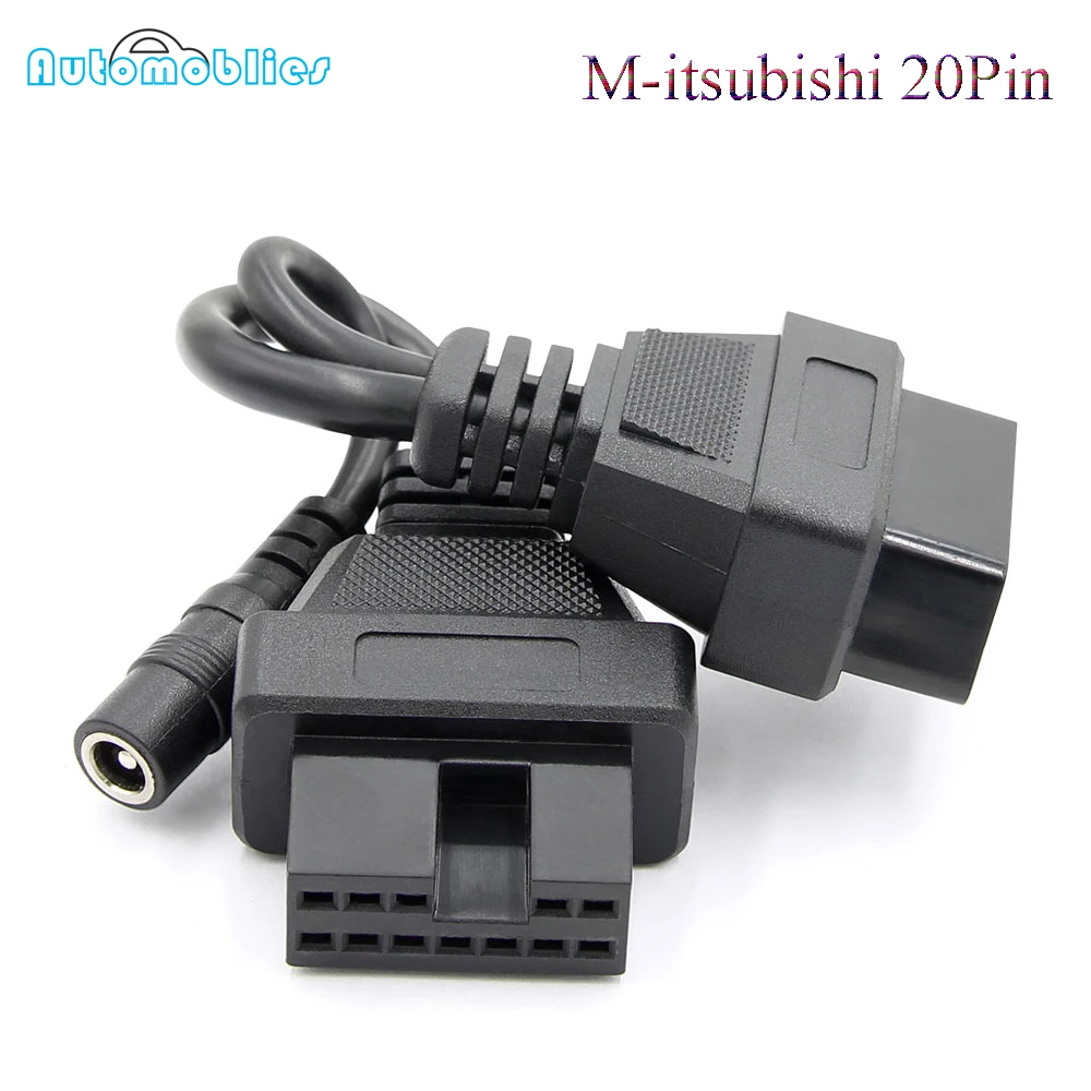 Диагностический разъем OBD OBDII лучшего качества для Mitsubishi 12 контактный II 16 OBD1