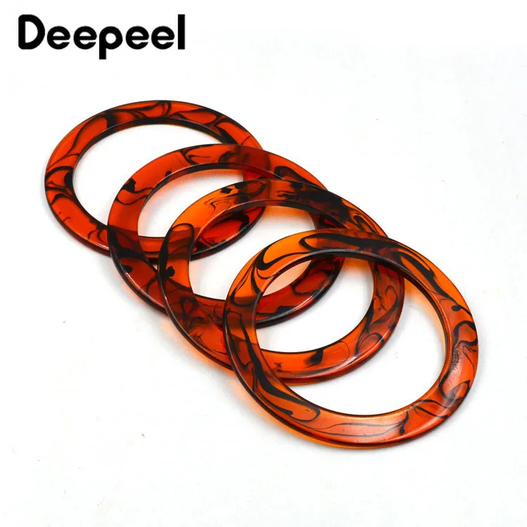 Deepeel 2/4pcs15cm Дамская рамка для кошелька уплотнительное кольцо Пряжка из смолы