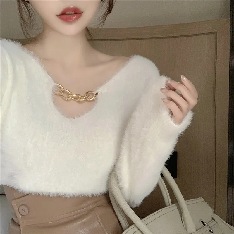 

Sweater Woman new autumn and winter long sleeves with a slim bottom blouse half turtleneck sweater XBA155-XBA158