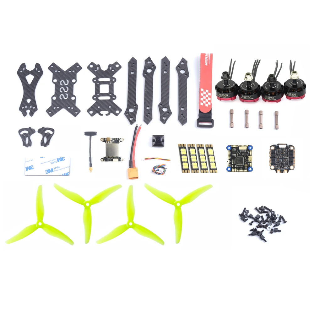 Skystars STX225 V начинающих DIY версия FPV гоночного дрона с дистанционным управлением