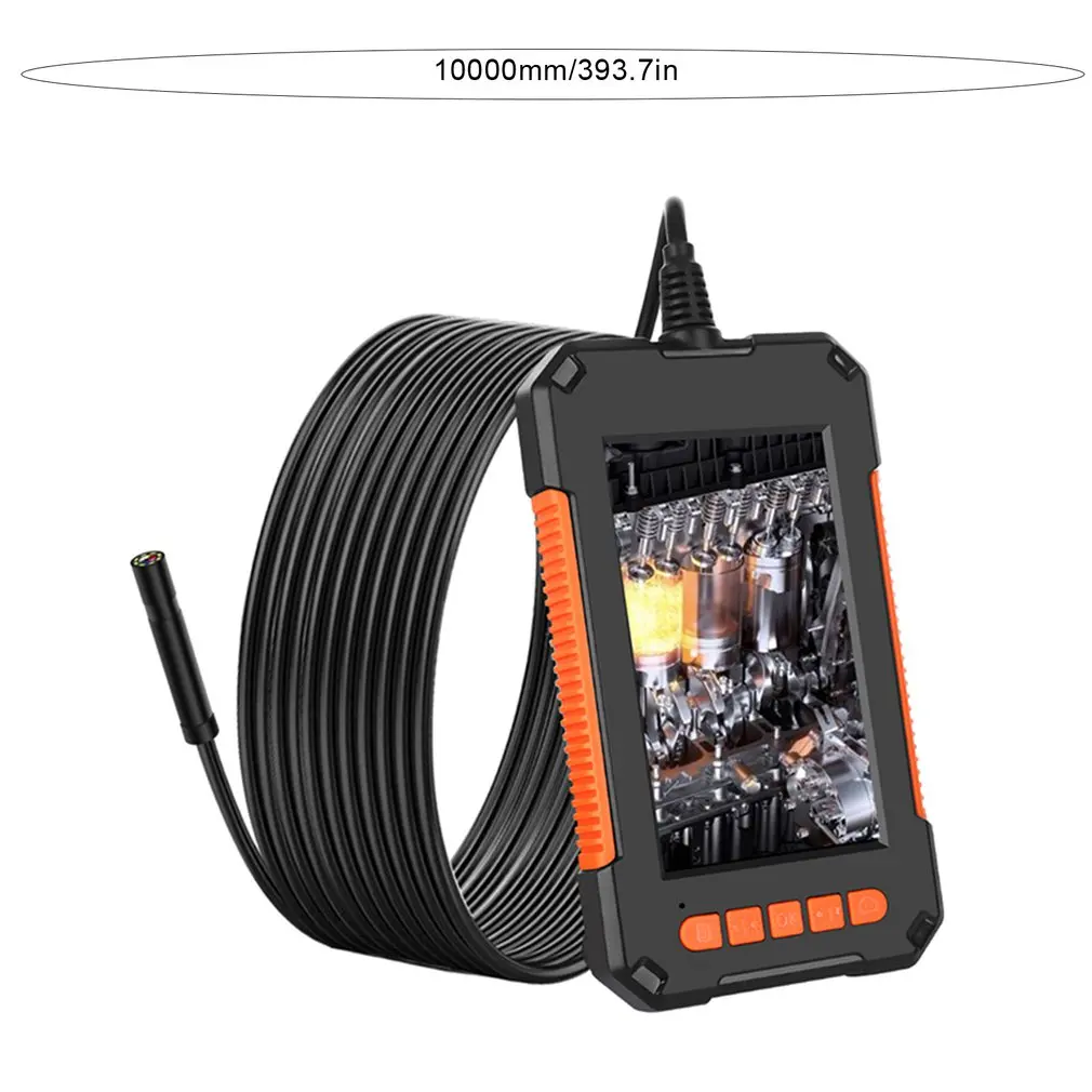 

Mini Waterproof Cable Inspection 1080P Camera 8MM USB Endoscope Borescope 8 Led Lights 4.3 Screen 2/5/10M Options