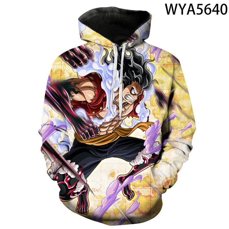 

Spring And Fall Hoodies Cool One Piece Men Women Children 3D Printed Hooded Pullove Sweatshirts Boy Girl Kids Streetwear Coat