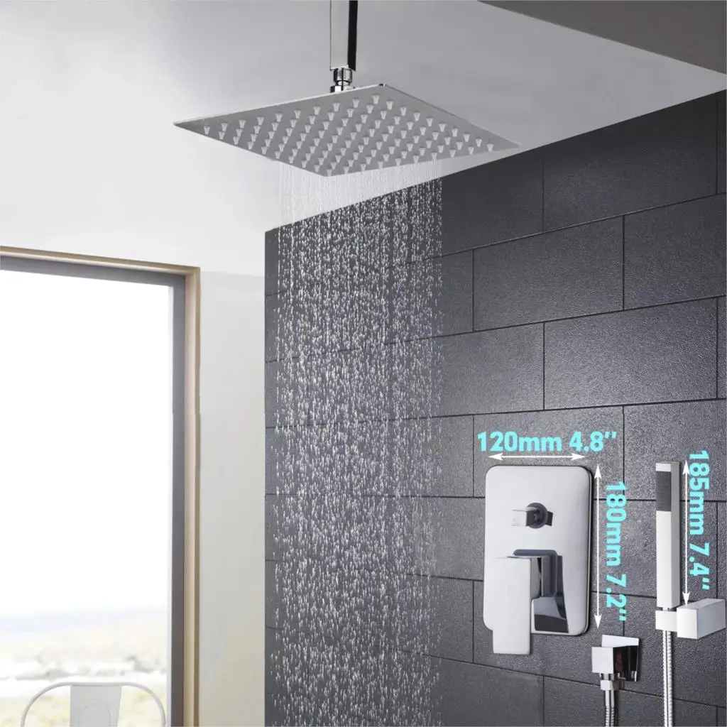 KEMAIDI ванная комната LED потолочное настенное крепление осадки 8 10 12 16 дюймов