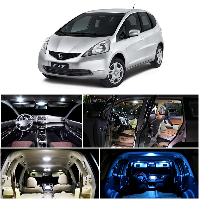 Комплект светодиодов для салона Mitsubishi Lancer или Evolution X 2008-2012 6 шт. | Автомобили и