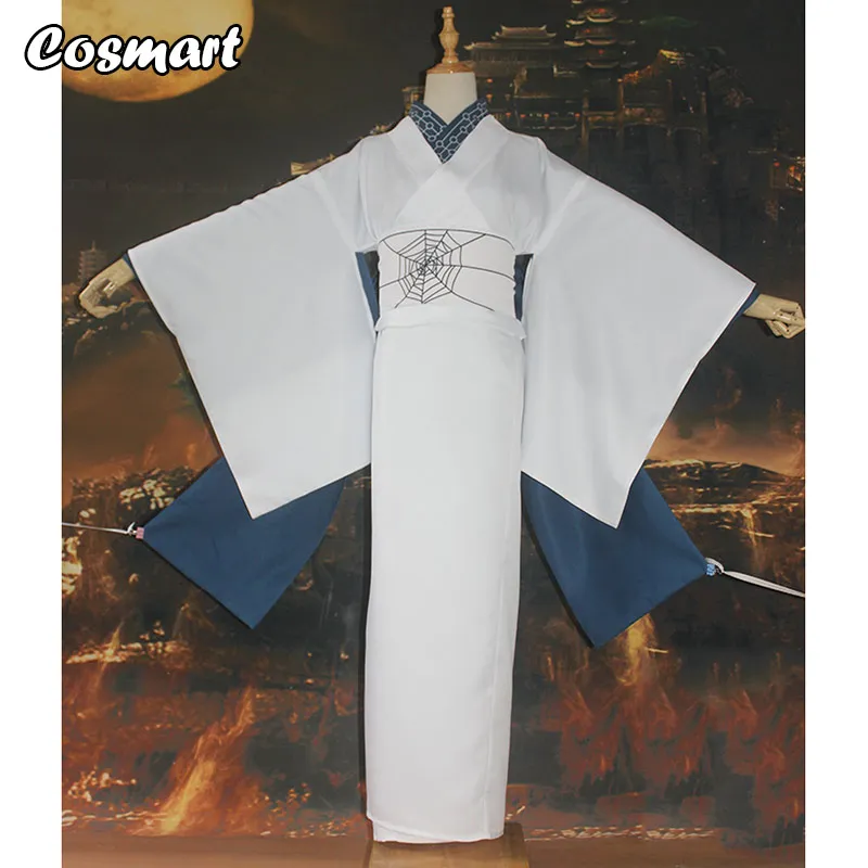 

Anime Demon Slayer Kimetsu no Yaiba Spider Hill Rui's Sister Spider Ghost Cosplay Costume Battle Suit Kimono Halloween Suit For