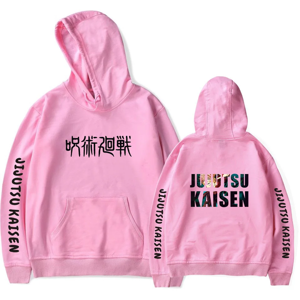 

Japanese Anime Jujutsu Kaisen Hoodie Men Women Harajuku Aesthetic 90s Sweatshirt Ulzzang Graphic Casual Tracksuit Men's Clothing