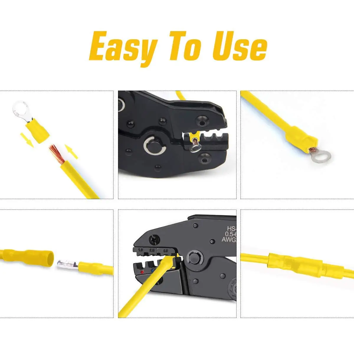 840 шт. электрические провода разъемы изолированные обжимные терминалы смешанные