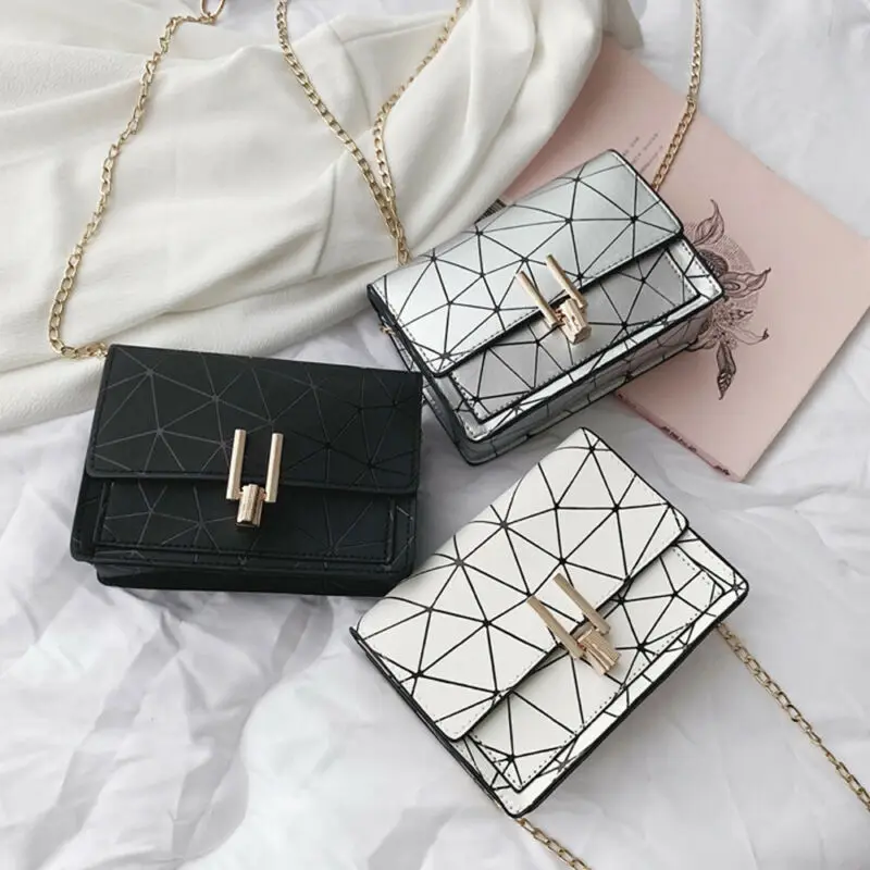 Модная женская сумка из искусственной кожи через плечо тоут мессенджер