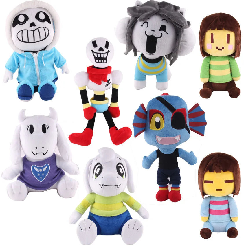 Deltarune Undertale 2 Frisk Chara Sans Asriel Happstablook Temmie Undyne Lancer Ralsei Мягкая кукла плюшевая игрушка Детские подарки