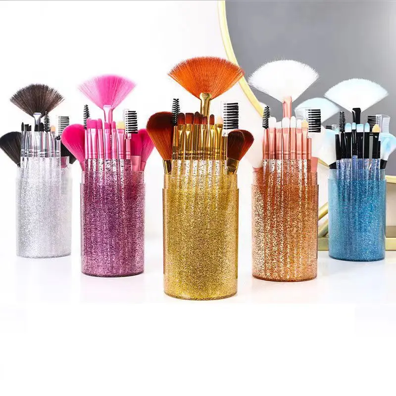 12 pcs with cosmetic bag makeup brushes eyeshadow shadows make up brush set huda beauty new users bonus  mask for face women
