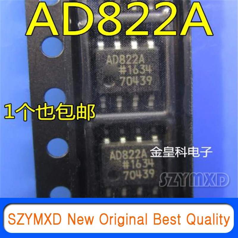 

5Pcs/Lot New Original AD822A AD822AR AD822ARZ op amp patch SOP8 In Stock