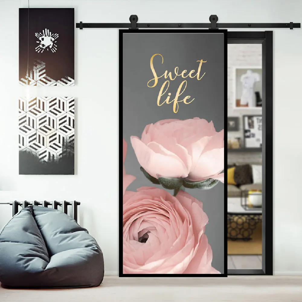 MT112 New Door Stickers Wardrobe Renovation Fridge Magnet Home Decor Waterproof Removable Dropship | Дом и сад