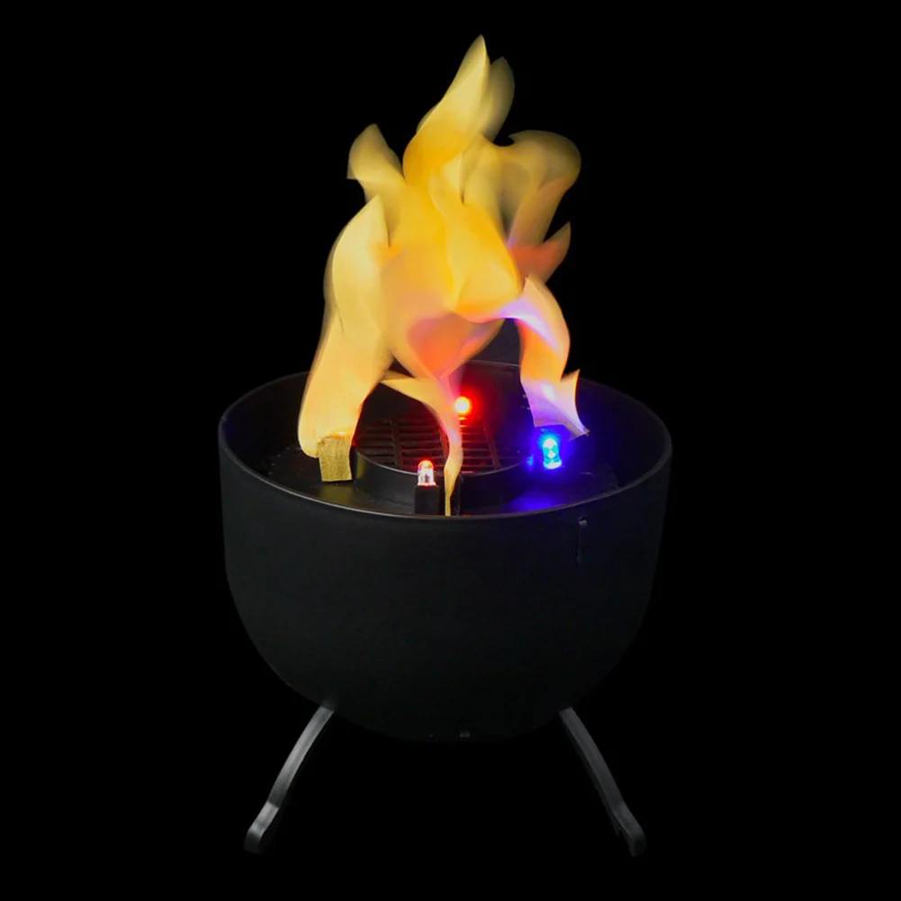Настольная электронная лампа пламени поддельный огонь горящий факел Led Bonfire украшение Хэллоуин рукоять Висячие вечерние 4 в 1