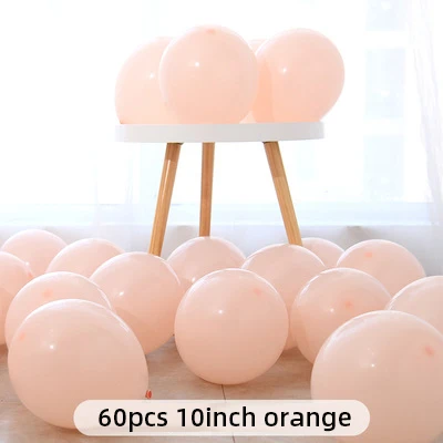 10inch 60pcs H 100 шт., воздушные шары в виде макарон, пастельные вечерние шары из латекса, гирлянда, яркие, для дня рождения, свадьбы, вечеринки, украшения, воздушные шары, Арка JL0137 - Цвет: 10inch 60pcs H