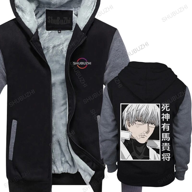 

Male Kishou Arima Tokyo Ghoul fleece pullover Cotton warm coat Classic Leisure Anime Manga thick hoodies Oversized Clothing