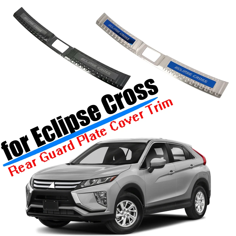 Аксессуары для Mitsubishi Eclipse Cross 2018 2019 2020 защитная накладка на внутренний задний