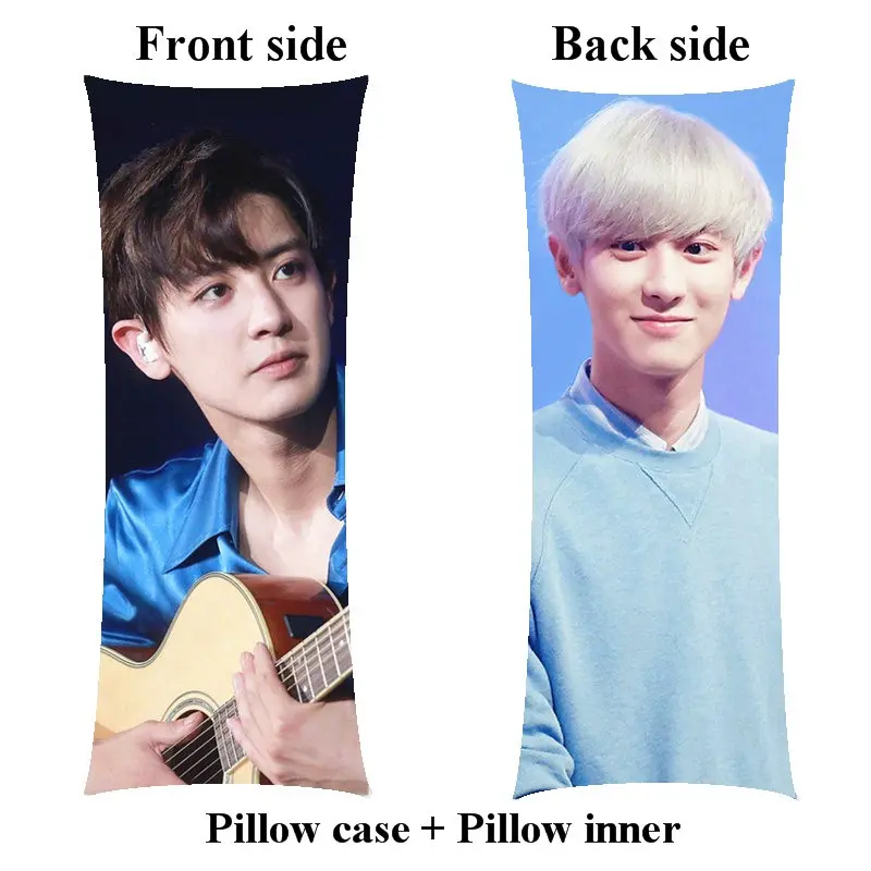 Длинная Подушка Park Chanyeol в комплекте внутренняя домашняя Корейская подушка для