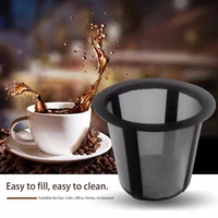 reusable stainless steel mesh tea metal cup tea leaf filter coffee filter cup kitchen k cup for bar cafe office home restaurants