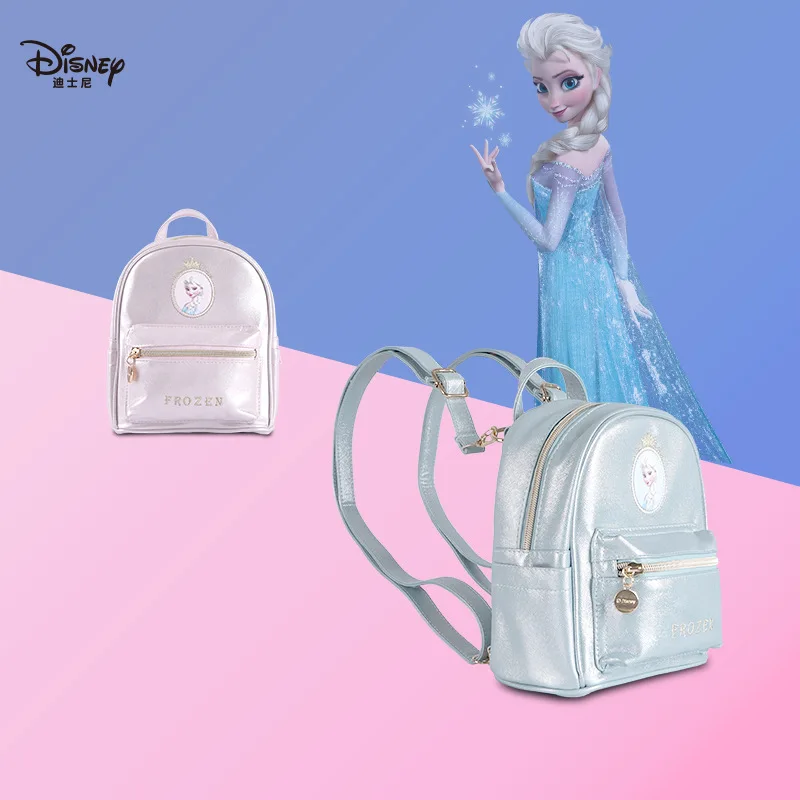 

Disney's New Authentic Cartoon Frozen Girl Schoolbag 4-10 Years Old Travel Portable Storage Backpack Kindergarten Cute Schoolbag