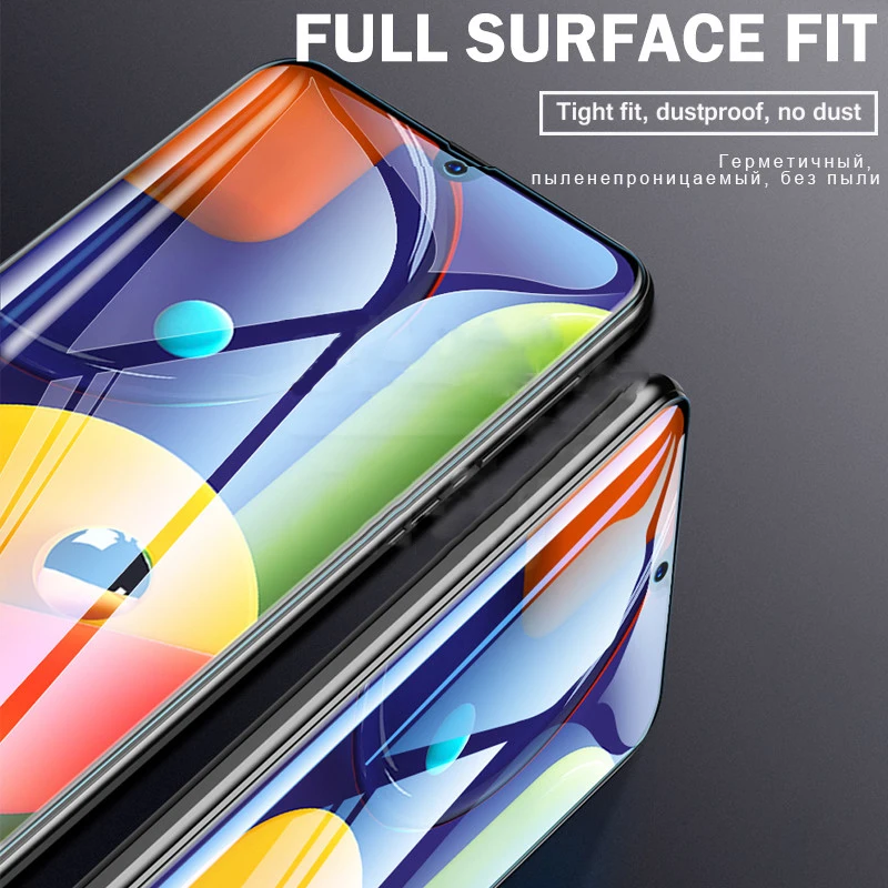 2 in 1 Hydrogel Film On For Oppo Realme 5 7 x7 pro Camera Lens Protector Relme Realme5 6s Protective | Мобильные телефоны и